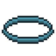 Crude blue circlet