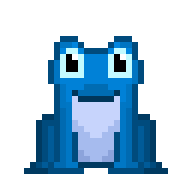 Azure frog