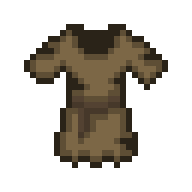 Worn brown tunic